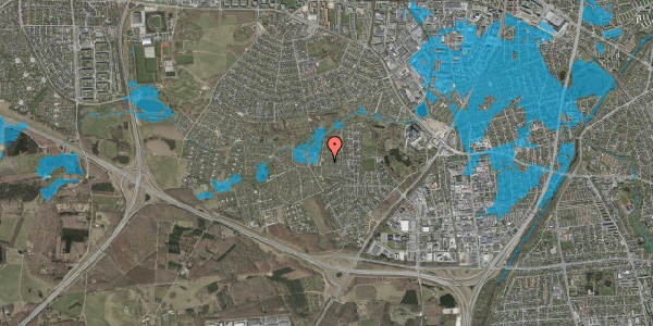 Oversvømmelsesrisiko fra vandløb på Vængedalen 426, 2600 Glostrup