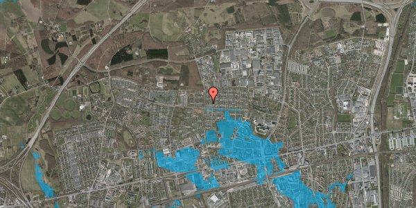 Oversvømmelsesrisiko fra vandløb på Hasselhaven 31, 2600 Glostrup