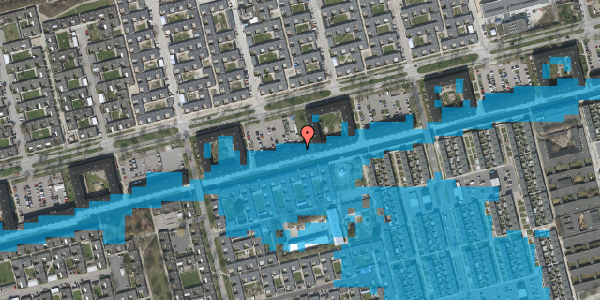 Oversvømmelsesrisiko fra vandløb på Kanalens Kvt 96, st. , 2620 Albertslund