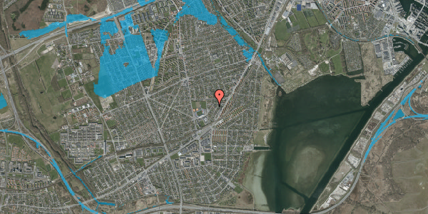 Oversvømmelsesrisiko fra vandløb på Doras Alle 5, 2650 Hvidovre