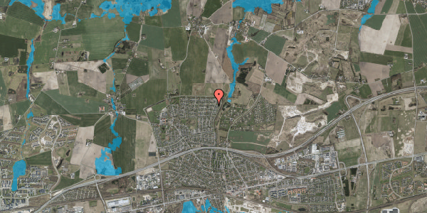 Oversvømmelsesrisiko fra vandløb på Birkevang 42, 2640 Hedehusene