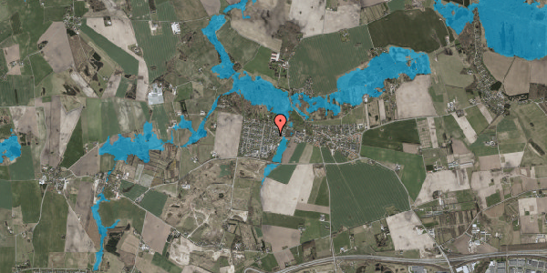 Oversvømmelsesrisiko fra vandløb på Dyssevej 2, 2630 Taastrup