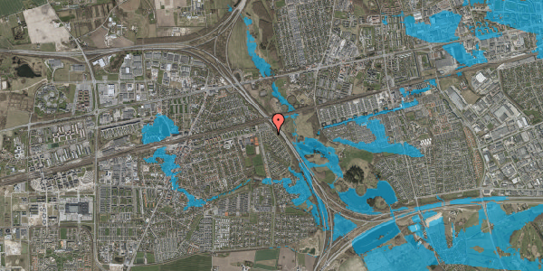 Oversvømmelsesrisiko fra vandløb på Elleholmen 4, 2630 Taastrup