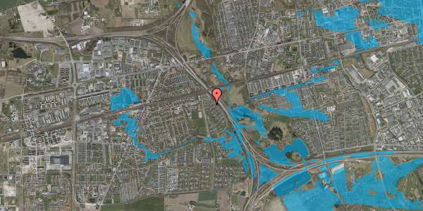 Oversvømmelsesrisiko fra vandløb på Elleholmen 5, 2630 Taastrup