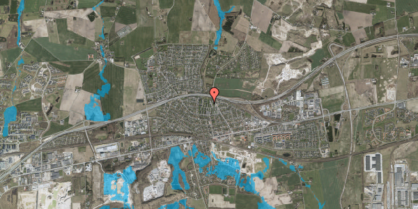 Oversvømmelsesrisiko fra vandløb på Hedekæret 24, 2. tv, 2640 Hedehusene