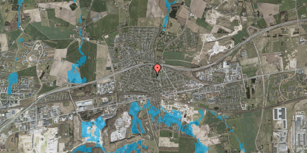 Oversvømmelsesrisiko fra vandløb på Hedetoften 5, 1. tv, 2640 Hedehusene