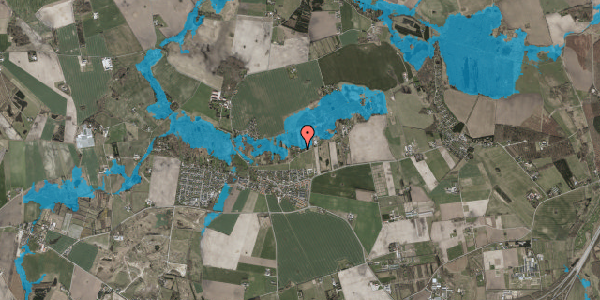 Oversvømmelsesrisiko fra vandløb på Hultoften 31, 2630 Taastrup