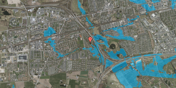 Oversvømmelsesrisiko fra vandløb på Præsteholmen 6, 2630 Taastrup