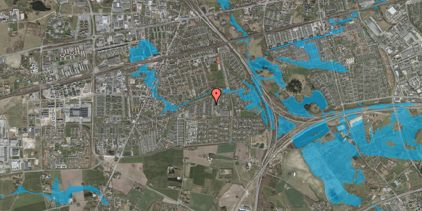 Oversvømmelsesrisiko fra vandløb på Sekskanten D 4, st. , 2630 Taastrup
