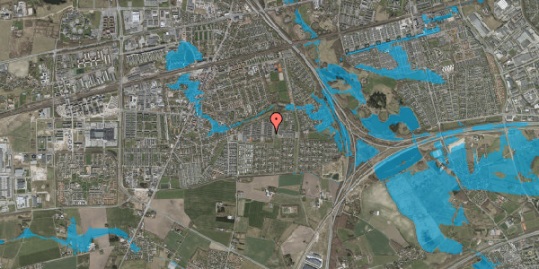 Oversvømmelsesrisiko fra vandløb på Sekskanten I 5, 2630 Taastrup