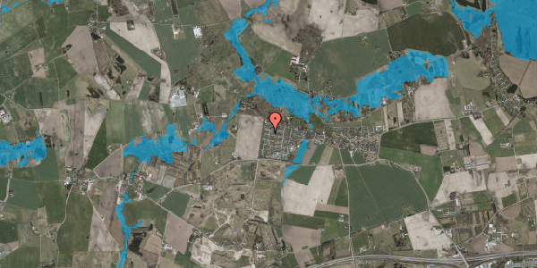 Oversvømmelsesrisiko fra vandløb på Stendiget 73, 2630 Taastrup