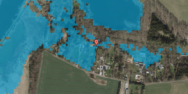 Oversvømmelsesrisiko fra vandløb på Strømsvej 18, 2630 Taastrup
