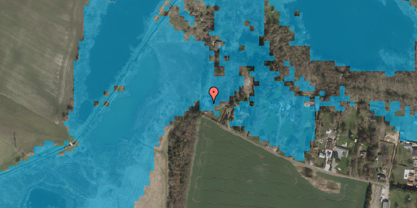 Oversvømmelsesrisiko fra vandløb på Strømsvej 30, 2630 Taastrup