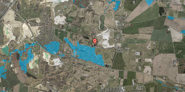 Oversvømmelsesrisiko fra vandløb på Stærkendevej 232, 2640 Hedehusene