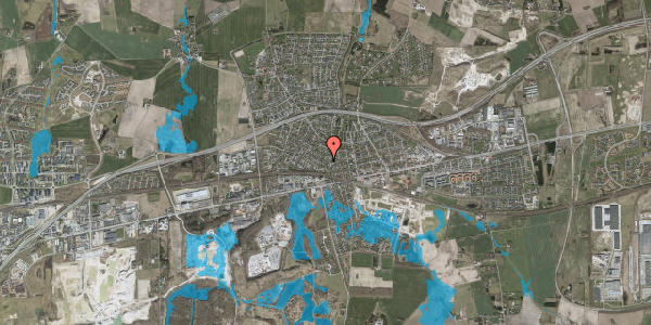 Oversvømmelsesrisiko fra vandløb på Vestervang 2B, 2640 Hedehusene