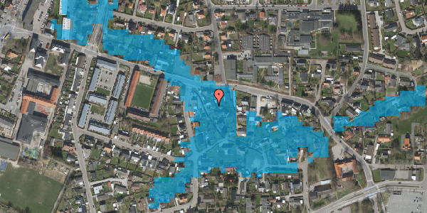 Oversvømmelsesrisiko fra vandløb på Åstræde 3, 2630 Taastrup