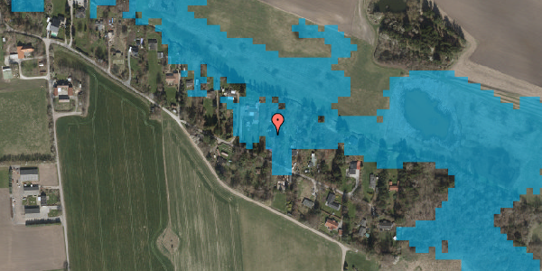 Oversvømmelsesrisiko fra vandløb på Åtoften 9, 2630 Taastrup