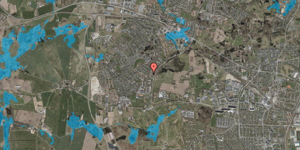 Oversvømmelsesrisiko fra vandløb på Astershaven 59, 2765 Smørum