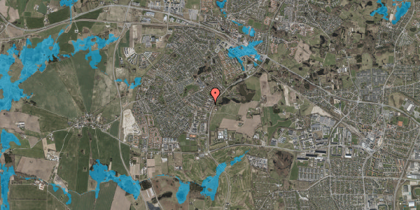 Oversvømmelsesrisiko fra vandløb på Astershaven 119, 2765 Smørum
