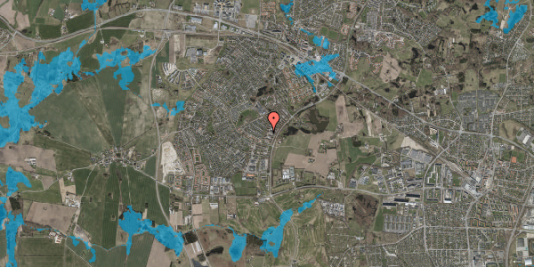 Oversvømmelsesrisiko fra vandløb på Astershaven 141, 2765 Smørum