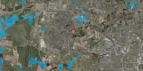 Oversvømmelsesrisiko fra vandløb på Astershaven 255, 2765 Smørum