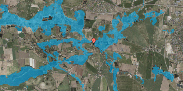 Oversvømmelsesrisiko fra vandløb på Hove Lund 4, 2765 Smørum