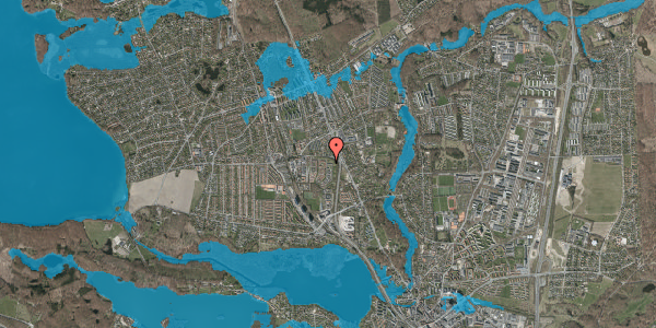 Oversvømmelsesrisiko fra vandløb på Astilbehaven 152, 2. , 2830 Virum