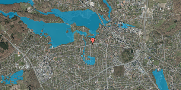 Oversvømmelsesrisiko fra vandløb på Bagsværdvej 77, 2800 Kongens Lyngby