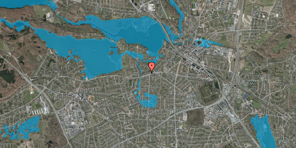 Oversvømmelsesrisiko fra vandløb på Bagsværdvej 80, 1. , 2800 Kongens Lyngby
