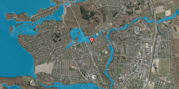 Oversvømmelsesrisiko fra vandløb på Bøgevang 31, 2830 Virum