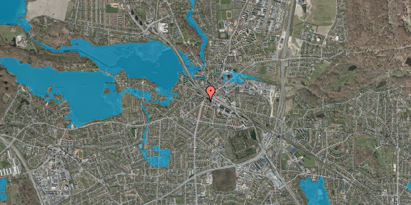 Oversvømmelsesrisiko fra vandløb på Engelsborgvej 20H, 1. tv, 2800 Kongens Lyngby