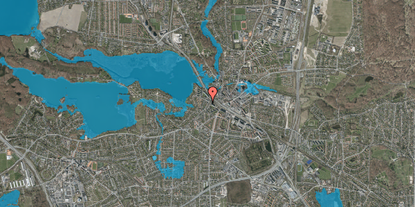 Oversvømmelsesrisiko fra vandløb på Gammel Bagsværdvej 12, 2. tv, 2800 Kongens Lyngby