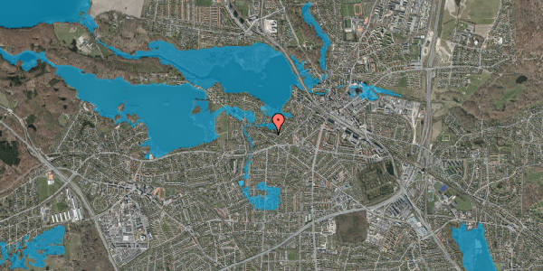 Oversvømmelsesrisiko fra vandløb på Hartmannsvej 7, 2800 Kongens Lyngby