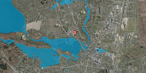 Oversvømmelsesrisiko fra vandløb på I.H.Mundts Vej 22, 2830 Virum
