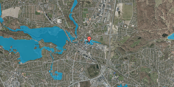 Oversvømmelsesrisiko fra vandløb på Klampenborgvej 230A, 12. 1216, 2800 Kongens Lyngby