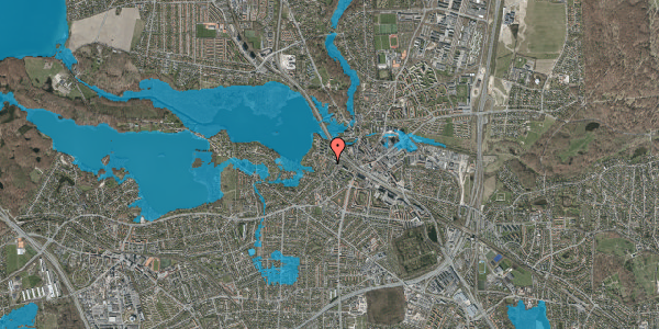 Oversvømmelsesrisiko fra vandløb på Sofievej 4, 2800 Kongens Lyngby