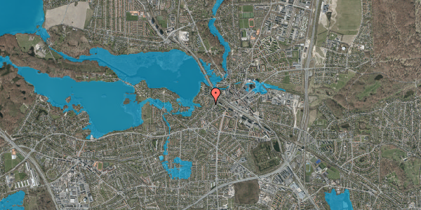 Oversvømmelsesrisiko fra vandløb på Sofievej 7, 2800 Kongens Lyngby