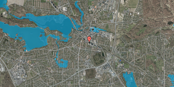 Oversvømmelsesrisiko fra vandløb på Ulrikkenborg Alle 5, 1. th, 2800 Kongens Lyngby