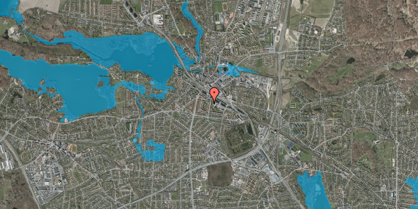 Oversvømmelsesrisiko fra vandløb på Ulrikkenborg Alle 10, 2. th, 2800 Kongens Lyngby