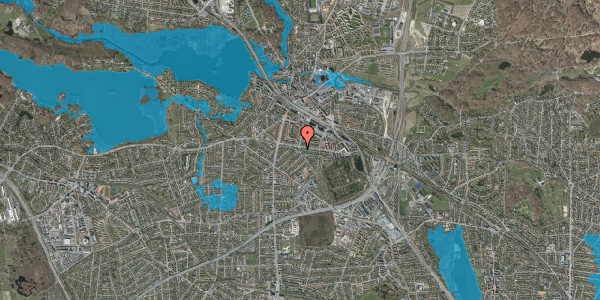 Oversvømmelsesrisiko fra vandløb på Ulrikkenborg Alle 37, 1. th, 2800 Kongens Lyngby