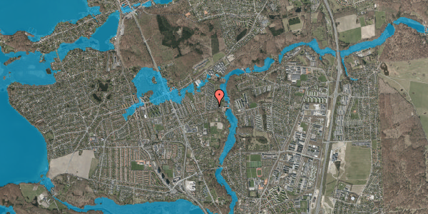 Oversvømmelsesrisiko fra vandløb på Åbrinken 20, 2830 Virum