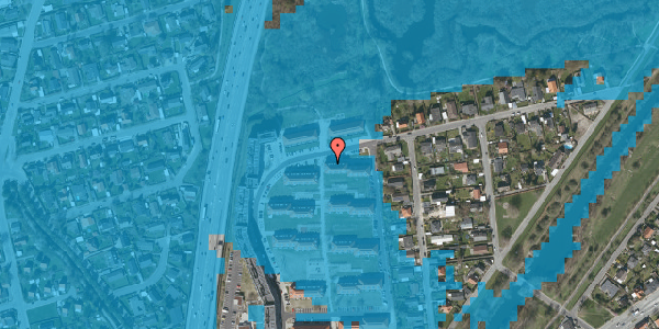 Oversvømmelsesrisiko fra vandløb på Brunevang 31, 1. th, 2610 Rødovre