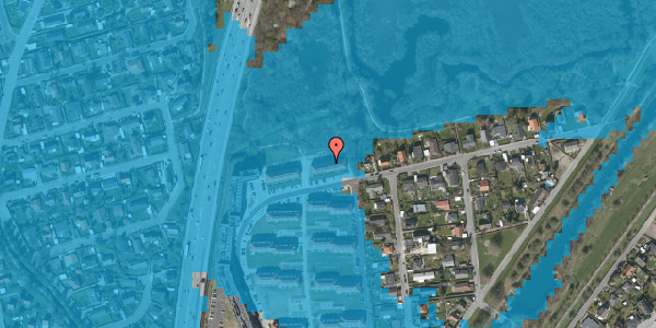Oversvømmelsesrisiko fra vandløb på Brunevang 34, 1. tv, 2610 Rødovre