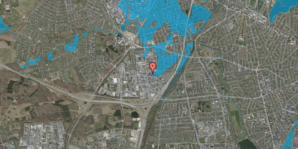 Oversvømmelsesrisiko fra vandløb på Islevdalvej 142, 1. , 2610 Rødovre
