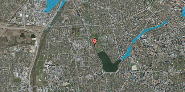 Oversvømmelsesrisiko fra vandløb på Vejlbyvej 11, 2610 Rødovre