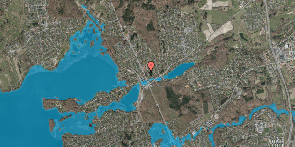 Oversvømmelsesrisiko fra vandløb på Agnetevej 13, 2840 Holte
