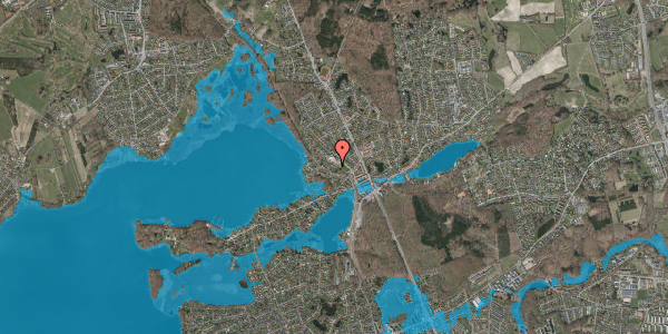 Oversvømmelsesrisiko fra vandløb på Elledamsvej 6, 2840 Holte