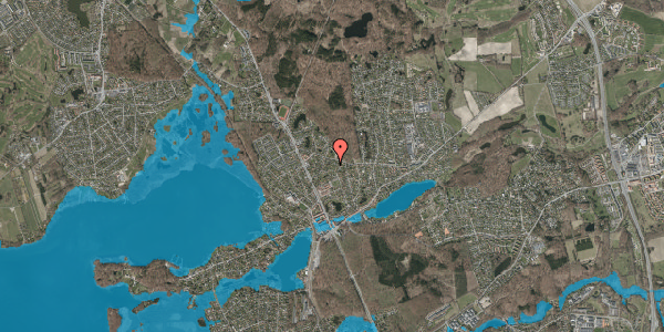 Oversvømmelsesrisiko fra vandløb på Elmevej 6, 2840 Holte