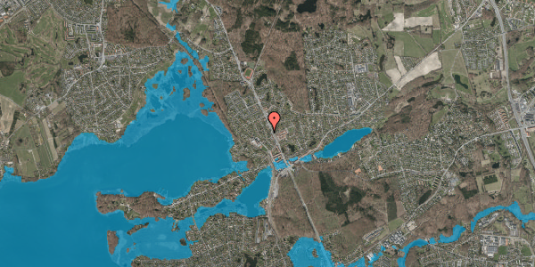 Oversvømmelsesrisiko fra vandløb på Helgasvej 8, 2840 Holte