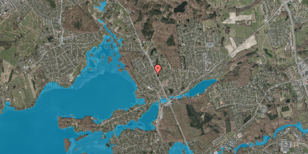 Oversvømmelsesrisiko fra vandløb på Helgasvej 20, 2840 Holte
